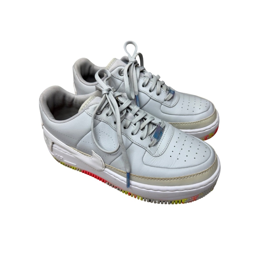 Nike Air Force 1 Jester XX Light Bone Ghost Aqua AV2461-001‎ Womens 8.5 Sneaker